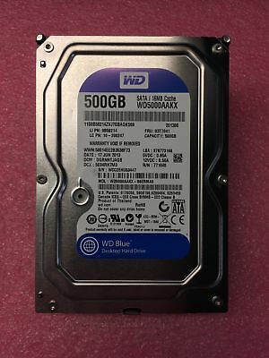 03T7041 Lenovo (WD5000AAKX) 500Gb 7200Rpm 3.5Inch 6Gbps Sataiii Hard Drive used