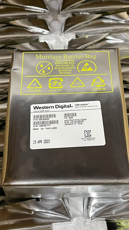 Hgst 215679 Hd 0b36048 Ultrastar Es 3.5 4tb Sas 256mb 72000rpm 512e Se P3 7k6 Bare