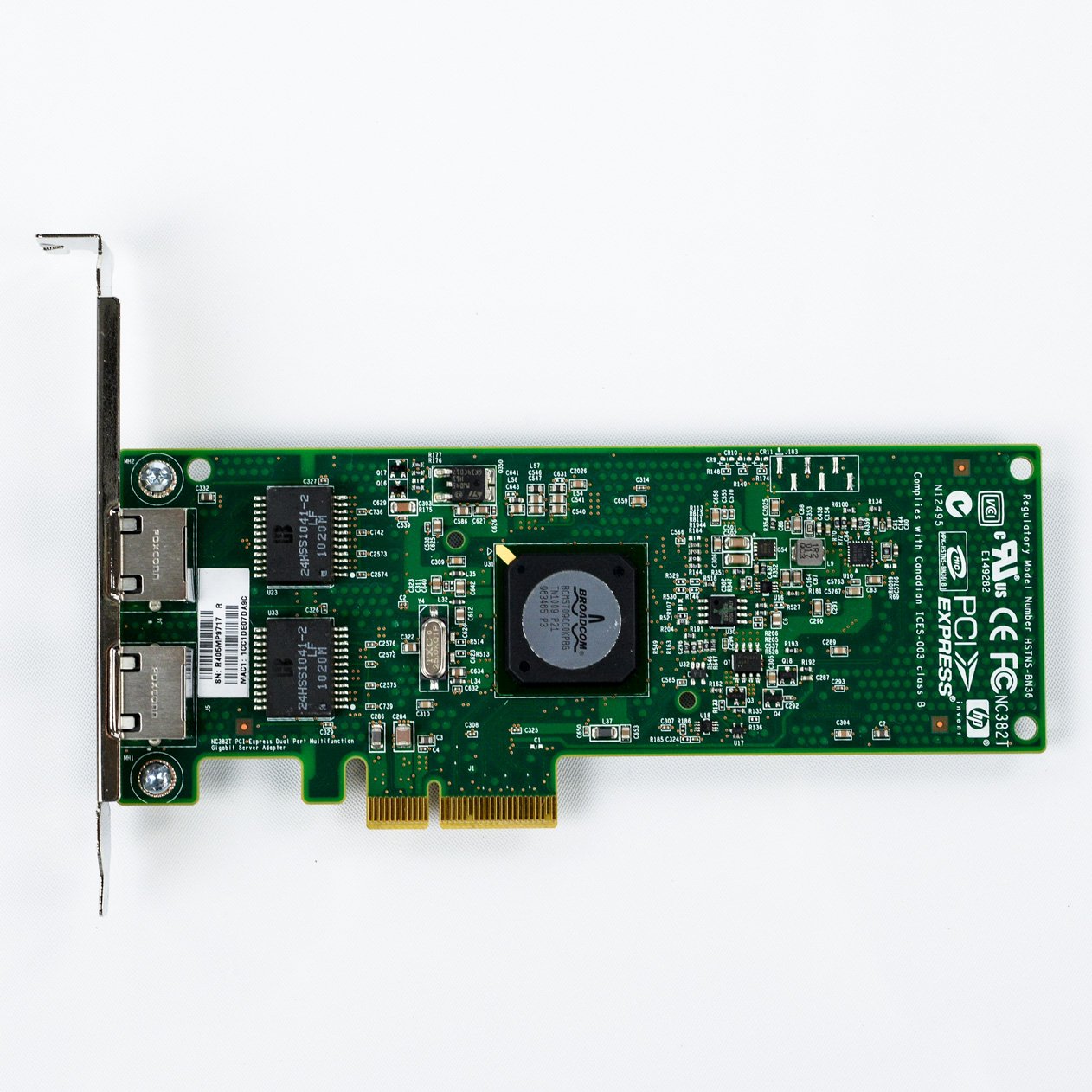 HP 458491-001 HP NC382T PCI EXPRESS DP MULTIFUN GIGABIT SVR CARD Used