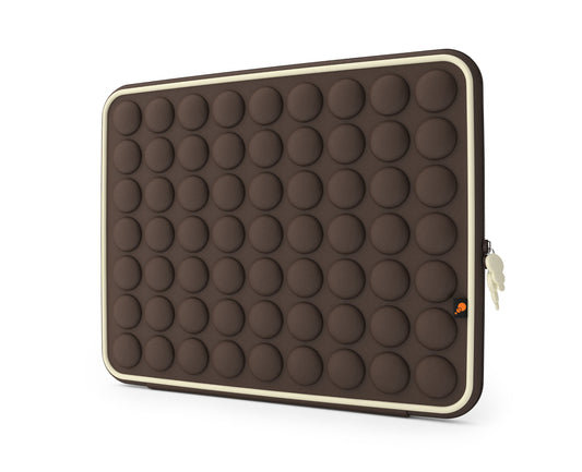 Cygnett Sleeve with Bubble Texture for iPad - Brown (CY0152LSAER)