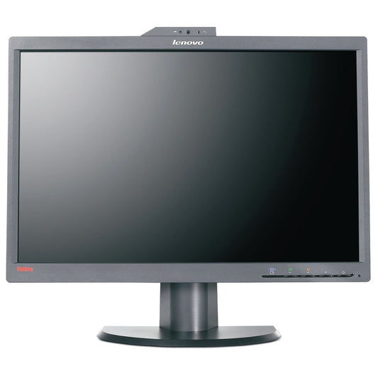 lenovo 2578hb6 22in ws lcd 1680x1050 l2251x thinkvision pvt/hgt/tilt webcam vga used Grade A