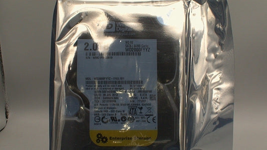Western Digital Re Enterprise-Class WD2000FYYZ-01UL1B1 2.0TB SATA 64MB Cache hard drive Grade A used