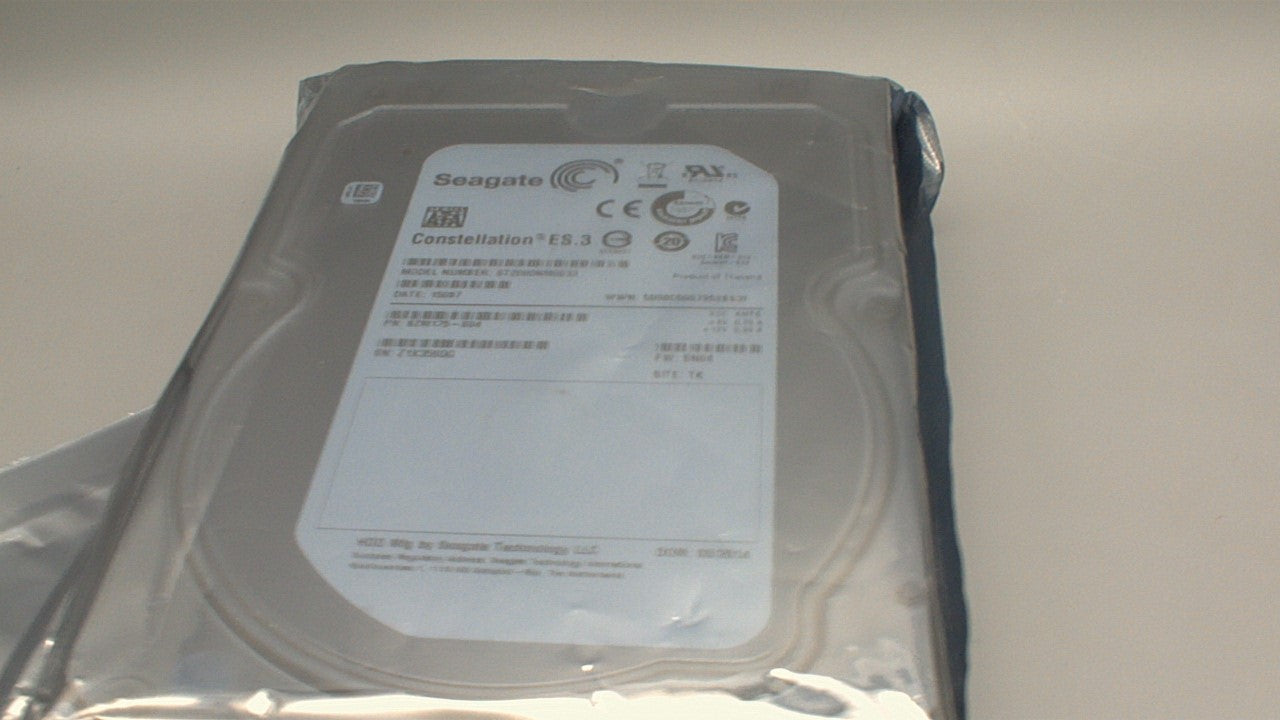 Seagate 2TB Enterprise Capacity HDD SATA 6Gb/s 128MB Cache 3.5-Inch Internal Bare Drive (ST2000NM0033) used