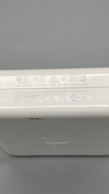 Apple 96W USB-C Power Adapter A2166 EMC: 3278 used ( cable not included)