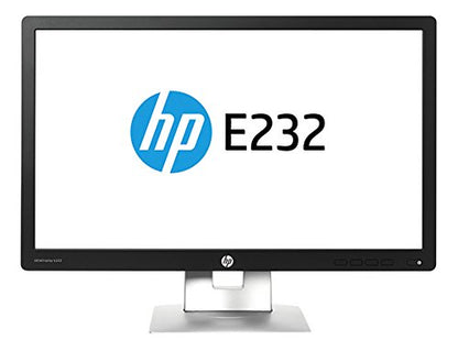 HP EliteDisplay E232 23-Inch Monitor IPS w/LED backlight, 1920x1080 @60Hz, 96PPI USED GRADE A