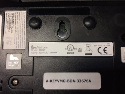 Verifone Mx925 CTLS Multimedia Credit Card Payment Terminal M132-509-01