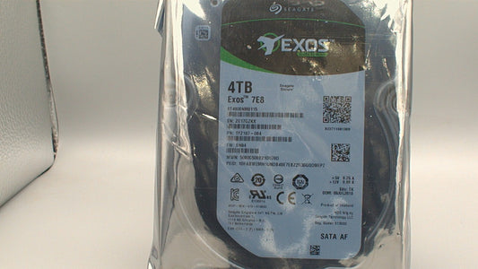 Seagate Exos 7E8 4TB Enterprise HDD 3.5 Inch SATA 6Gb/s 7200 RPM 128MB Cache (ST4000NM0115) used