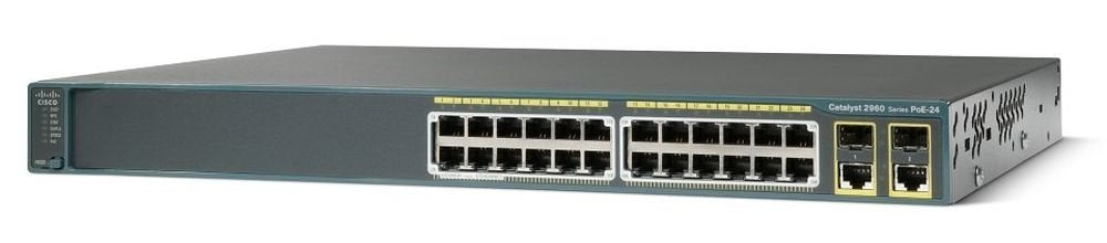 Cisco WS-C2960-24PC-L 2960 24-PORT Catalyst 10/100 Switch