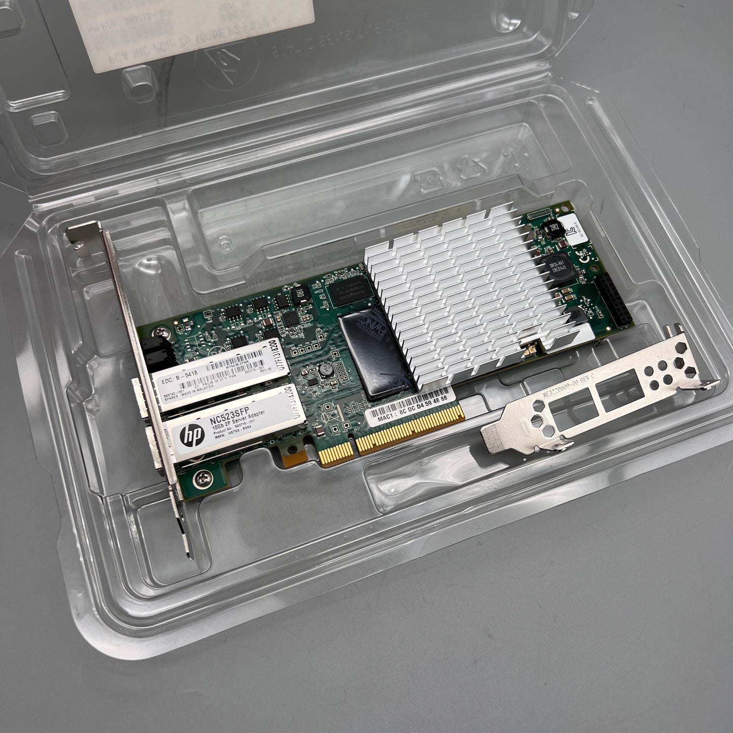 HP NC523SFP 10GbE 2Port Server Adapter 593715-001 593742-001 NE3210404 QLE3242