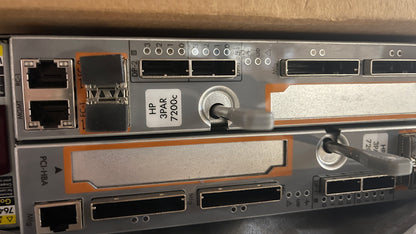 HP 3PARA-SV1009 Hard Drive Storage Array w/2xHP 3PAR 7200/2xPS/4xBlanks QR511-63012