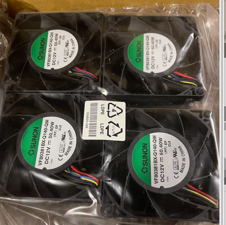 HPE r2x00 Gen10 Redundant Fan Module Kit 874308-B21