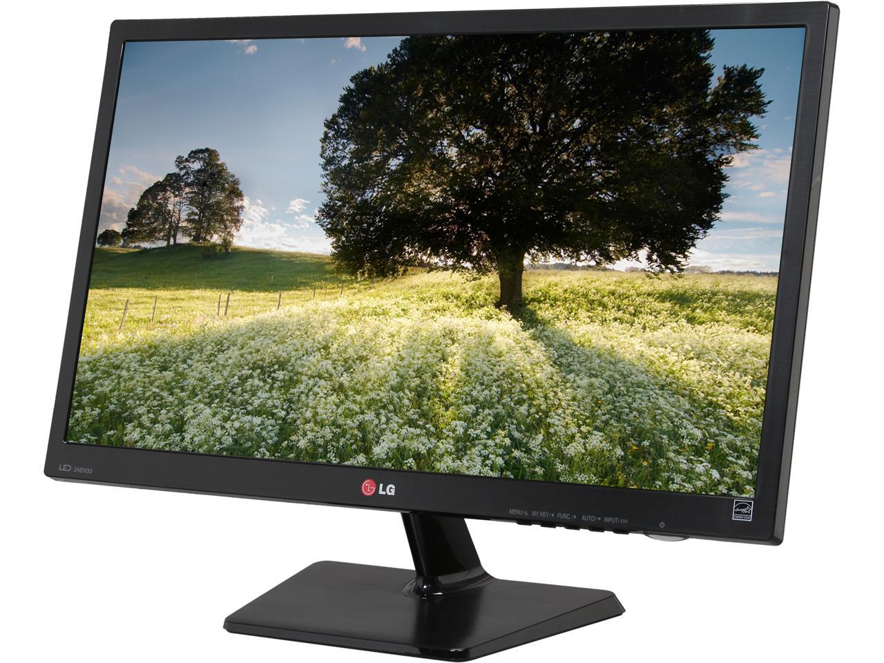 LG 24EN33VW-B 24-inch 1920 x 1080 FHD D-sub DVI HDMI LED-Monitor Used Grade A