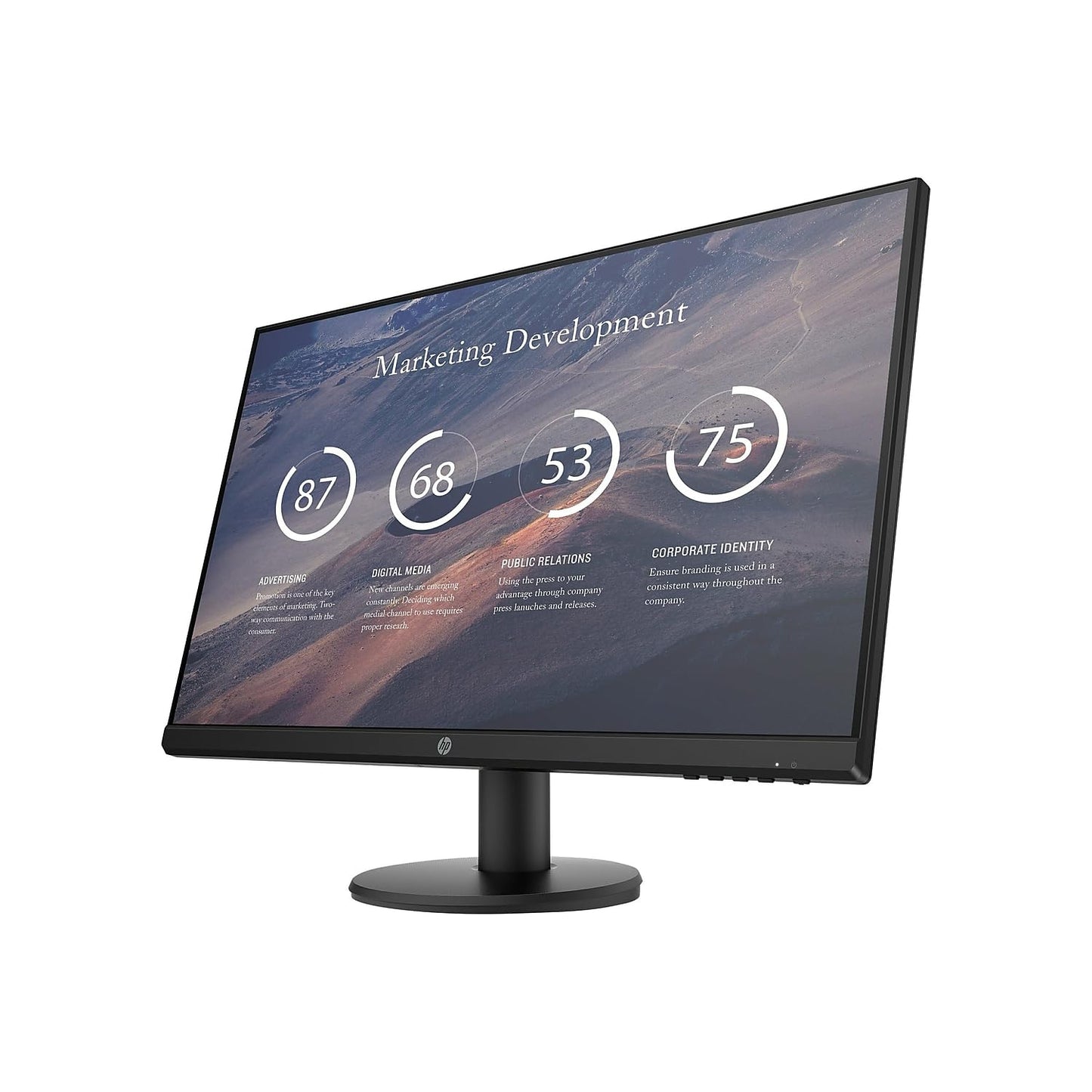 HP P27v G4 FHD Monitor used Grade A