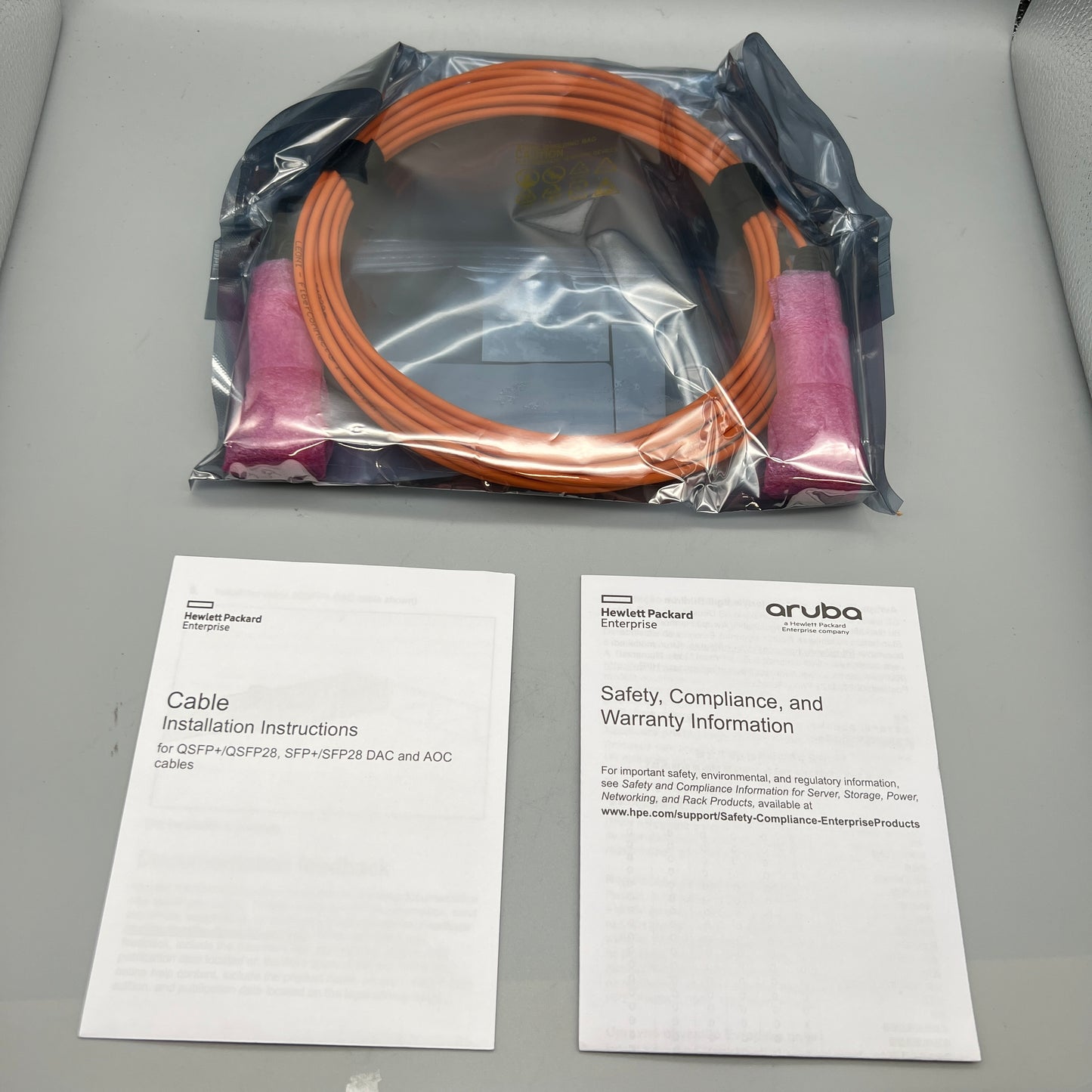 Brand New HPE BLc QSFP+ to QSFP+ AOC 7m 720205-B21