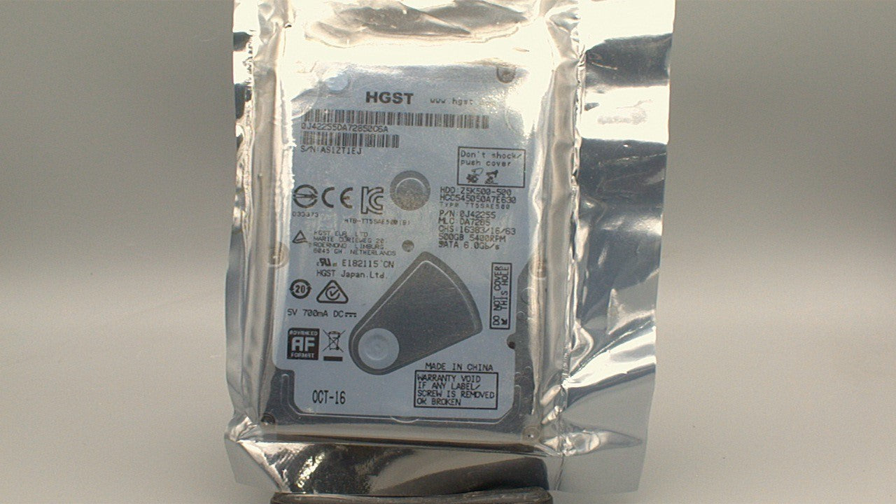 Hitachi CinemaStar Z5K500 500GB 5400RPM SATA 6Gb/s 2.5-inch Internal Hard Drive Zero Hours