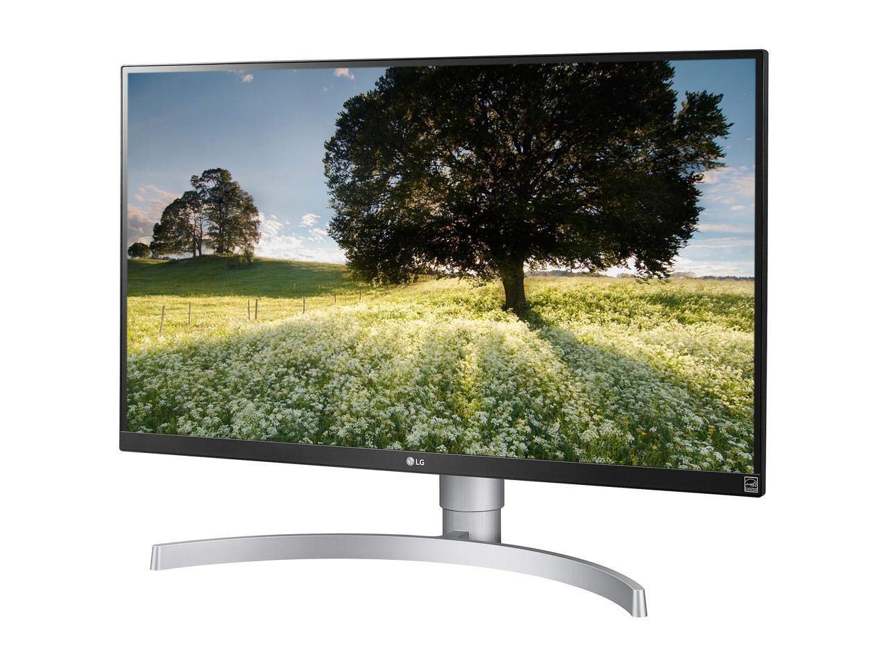 LG 27UK650-W 27” Inch UHD (3840 x 2160) IPS Display with HDR 10, sRGB 99% Color Gamut, AMD FreeSync used grade B