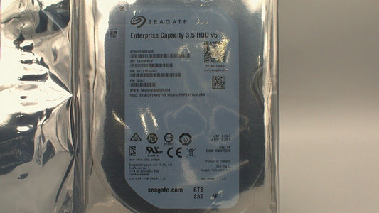 Seagate Enterprise Capacity ST6000NM0095 6TB 7200RPM SAS 12.0 GB/S 256MB 512E Enterprise Hard Drive used