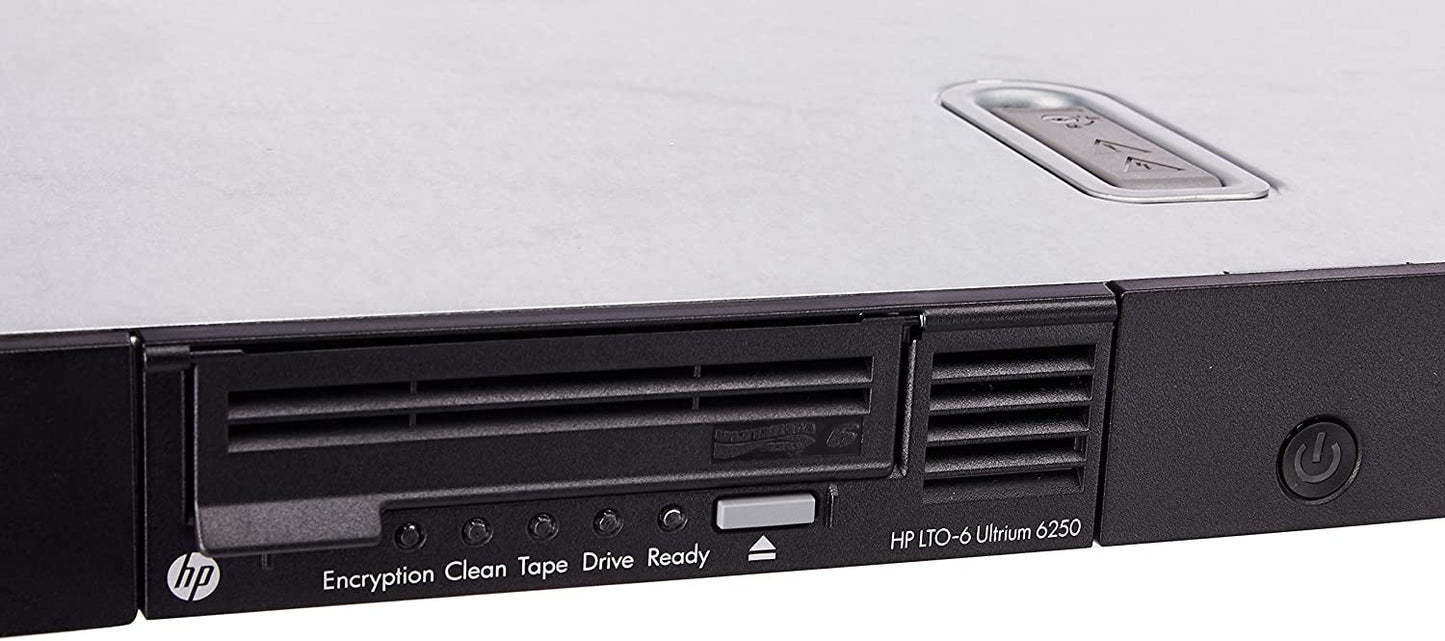 HPE StoreEver LTO-6 Ultrium 6250 Tape Drive 1U RackMount P/N:C0L99A