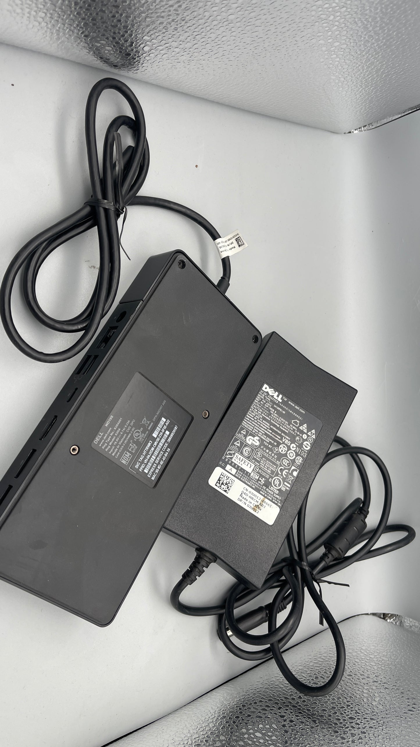 WD19S Dell Docking Station USB-C Dual Monitor with 130W Supply & HDMI Cable used