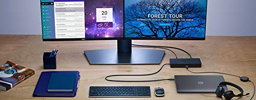 Dell WD19  Docking Station  USB-C, HDMI, Dual DisplayPort, black no ac adapter