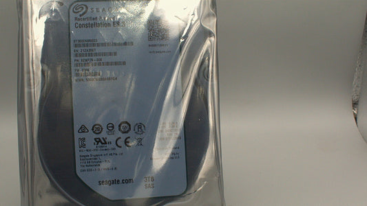 Seagate Constellation ES.3 ST3000NM0023 3TB 7.2K RPM 128MB Cache SAS 6Gb/s 3.5" Enterprise Hard Drive Zero Hours