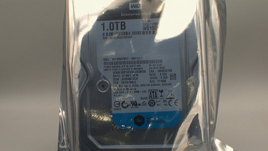 WD SE 1TB Datacenter Hard Disk Drive - 7200 RPM SATA 6 Gb/s 128MB Cache 3.5 Inch - WD1002F9YZ-09H1JL1 used