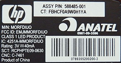 HP Wireless Optical Mouse With USB Receiver 588485-001
