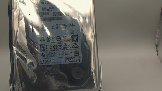 Western Digital Ultrastar DC HC320 HUS728T8TAL5205 8TB 7.2K RPM 256MB Cache SAS 12Gb/s 3.5" Enterprise Hard Drive (TCG-FIPS) used