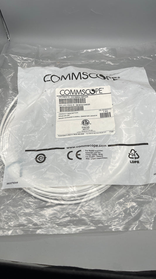 Commscope MINO6 CATEGORY 6 SMALL DIAMETER LSZH/CM CO166S2-08F026