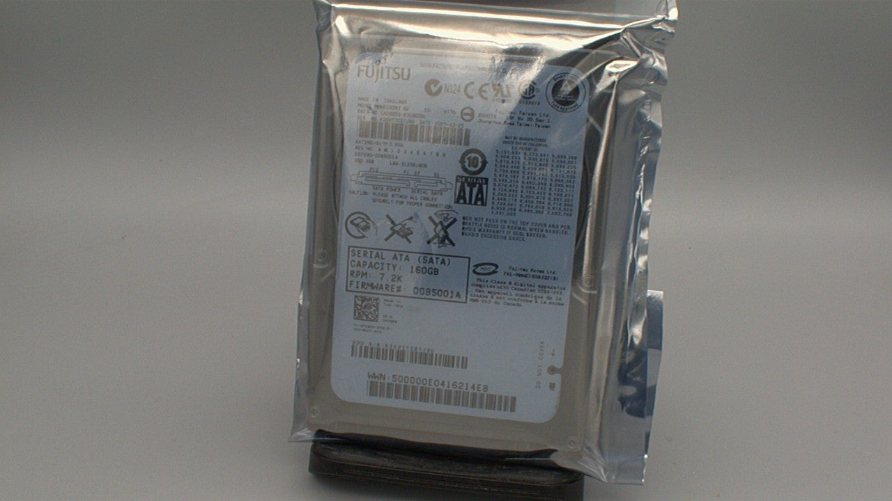 Fujitsu MHW2-BJ 160GB 7200 RPM SATA 2.5" Internal Laptop Hard Drive (MHW2160BJ) used