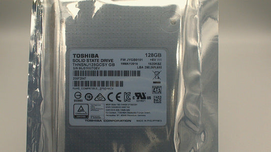 Toshiba 128GB SATA SSD THNSNJ128GCSY used - Pamper Inn