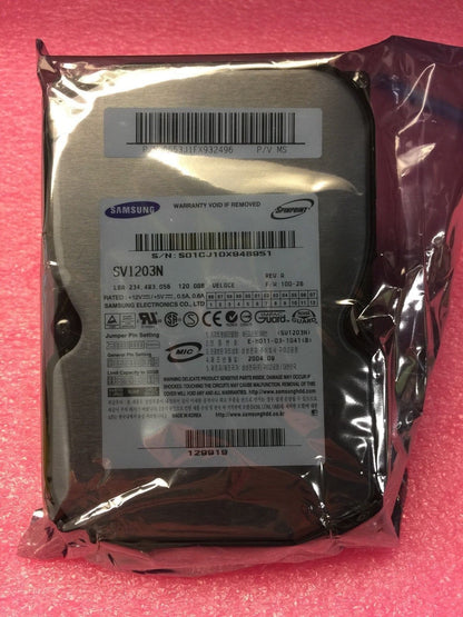 Samsung SpinPoint SV1203N 120GB UDMA/133 5400RPM 2MB IDE Hard Drive used