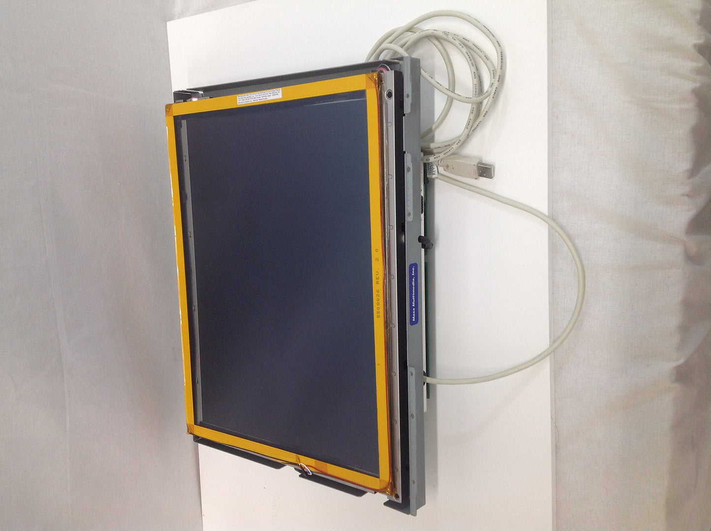Mass Multimedia - 15.1" Analog Color TFT LCD Monitor - LCDSA151-CAP-OF USB