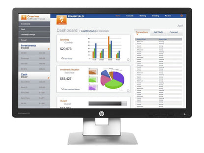 HP EliteDisplay E232 23-Inch Monitor IPS w/LED backlight, 1920x1080 @60Hz, 96PPI USED GRADE A