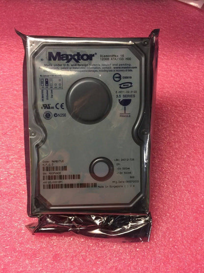 Maxtor DiamondMax 16 4R120L00316P1 120GB IDE HDD used