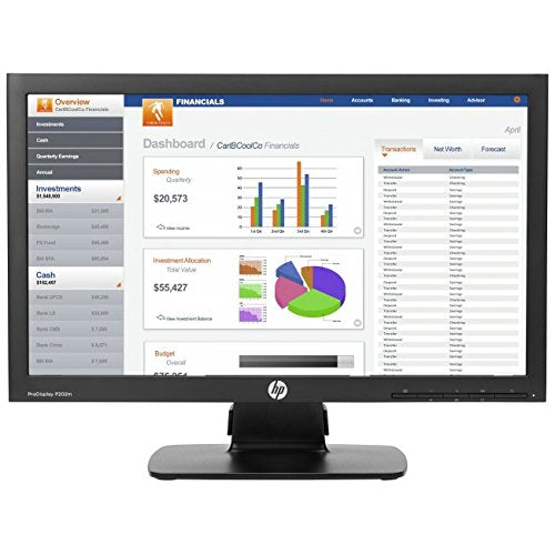 HP Business K7X28A8#ABA 20" ProDisplay P202m Monitor used Grade A
