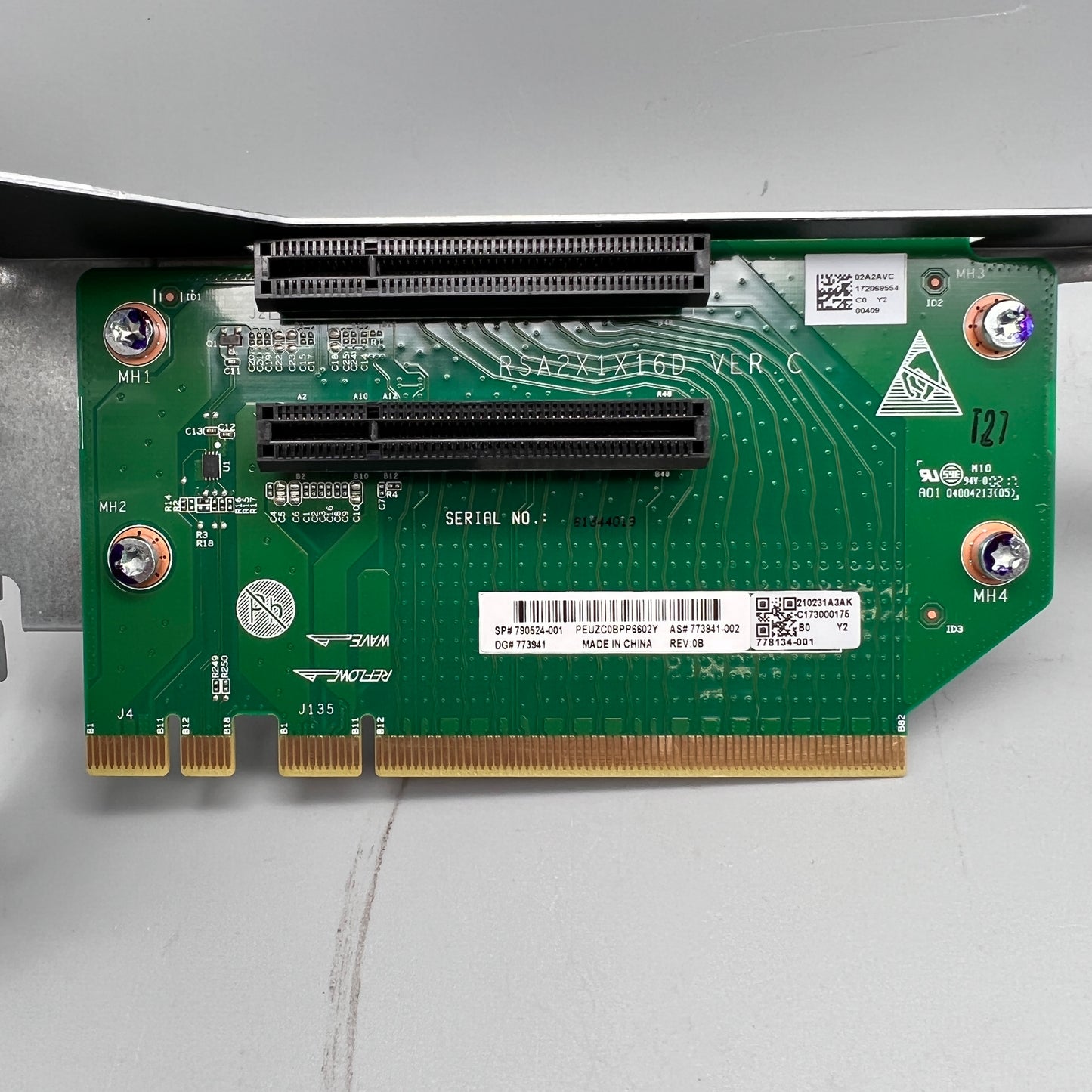HP 792119-001 SPS-CAGE Pci Riser kit DL380 Gen9 778137-001 790524-001 778134-001