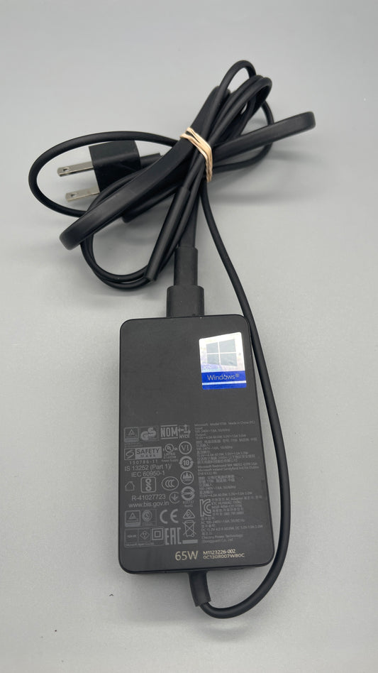 Microsoft 1706 Surface Pro Charger, 65W used