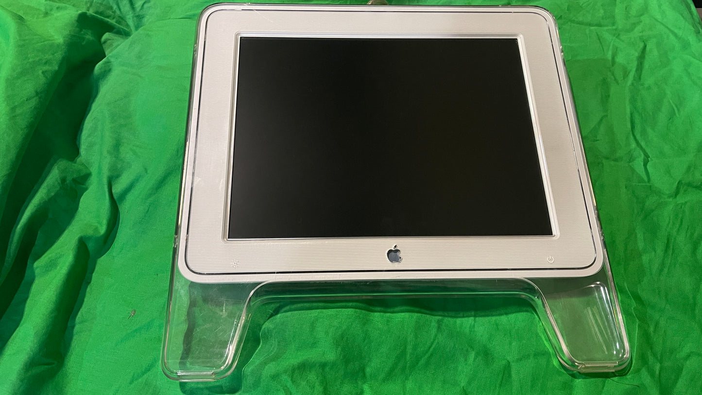 Apple Studio Display M2454 ADC 15" LCD Vintage PowerMac Computer Screen  used no stand , no ac adapter
