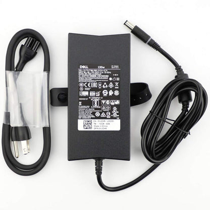 Dell 130W Watt  AC DC 19.5V Power Adapter Battery Charger Brick with Cord used