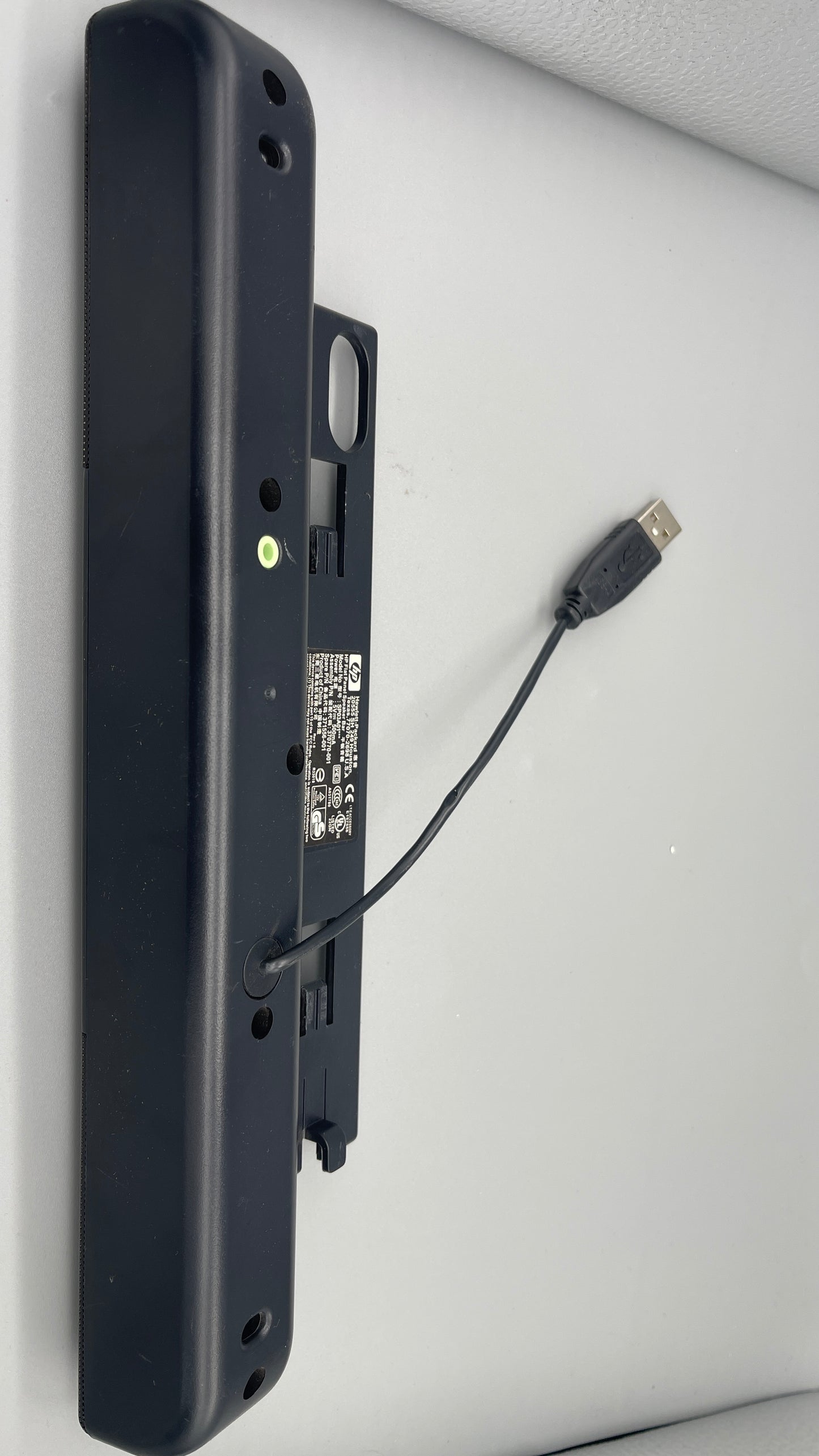 HP SP03A01 370770-001 371556-001 USB Flat Panel Stereo Speaker used