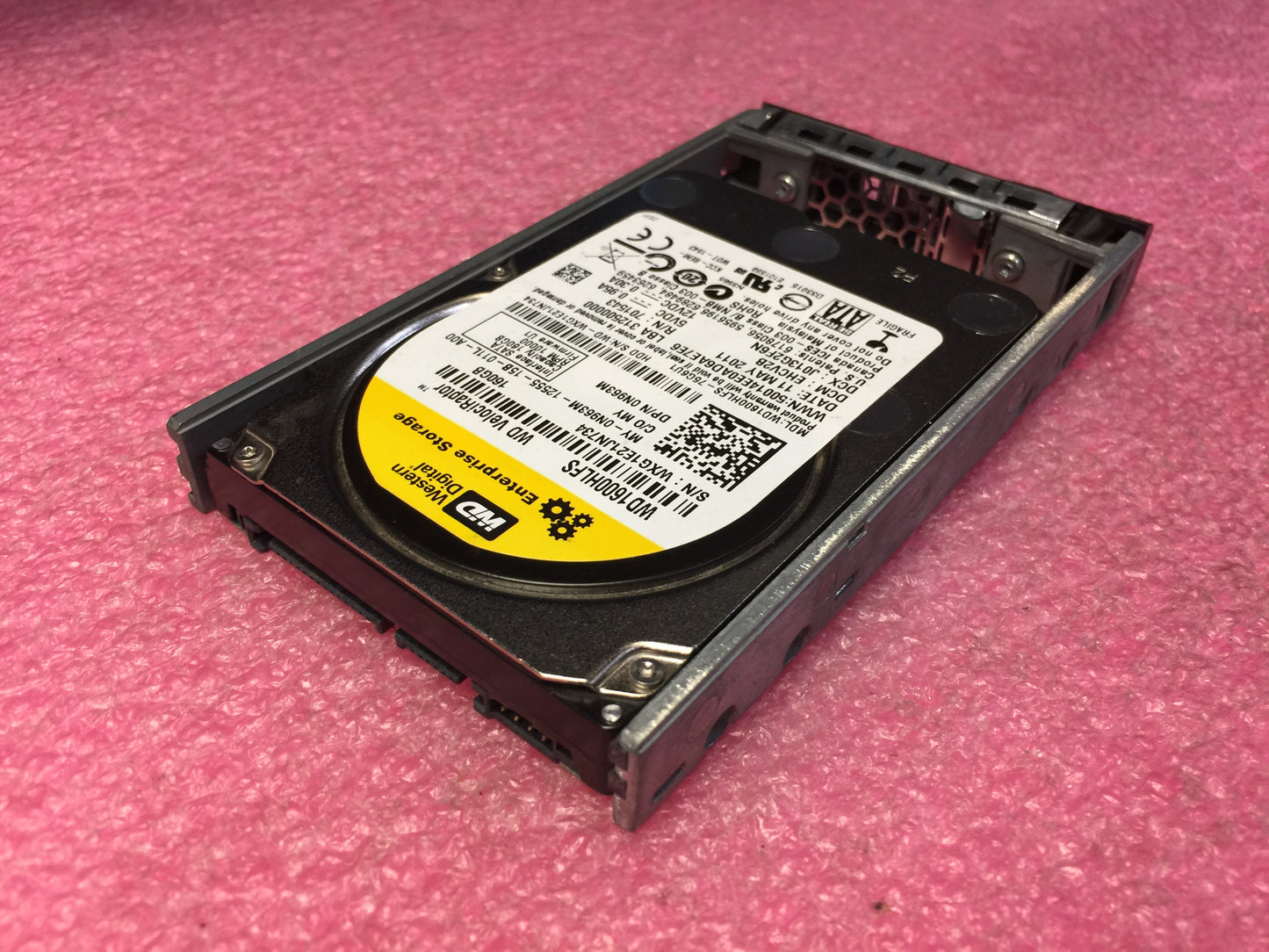 Dell 0N963M Velociraptor 160GB 10K SATA 2.5'' Hard Drive used