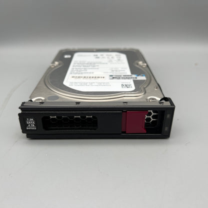 HPE 4TB 7.2K SATA HDD with tray HOT-PLUG 846787-001 765251-001 MB4000GEFNA