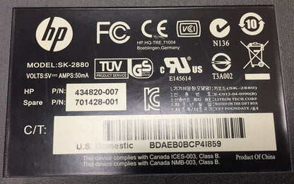 HP Standard 104 key PS/2 Keyboard
