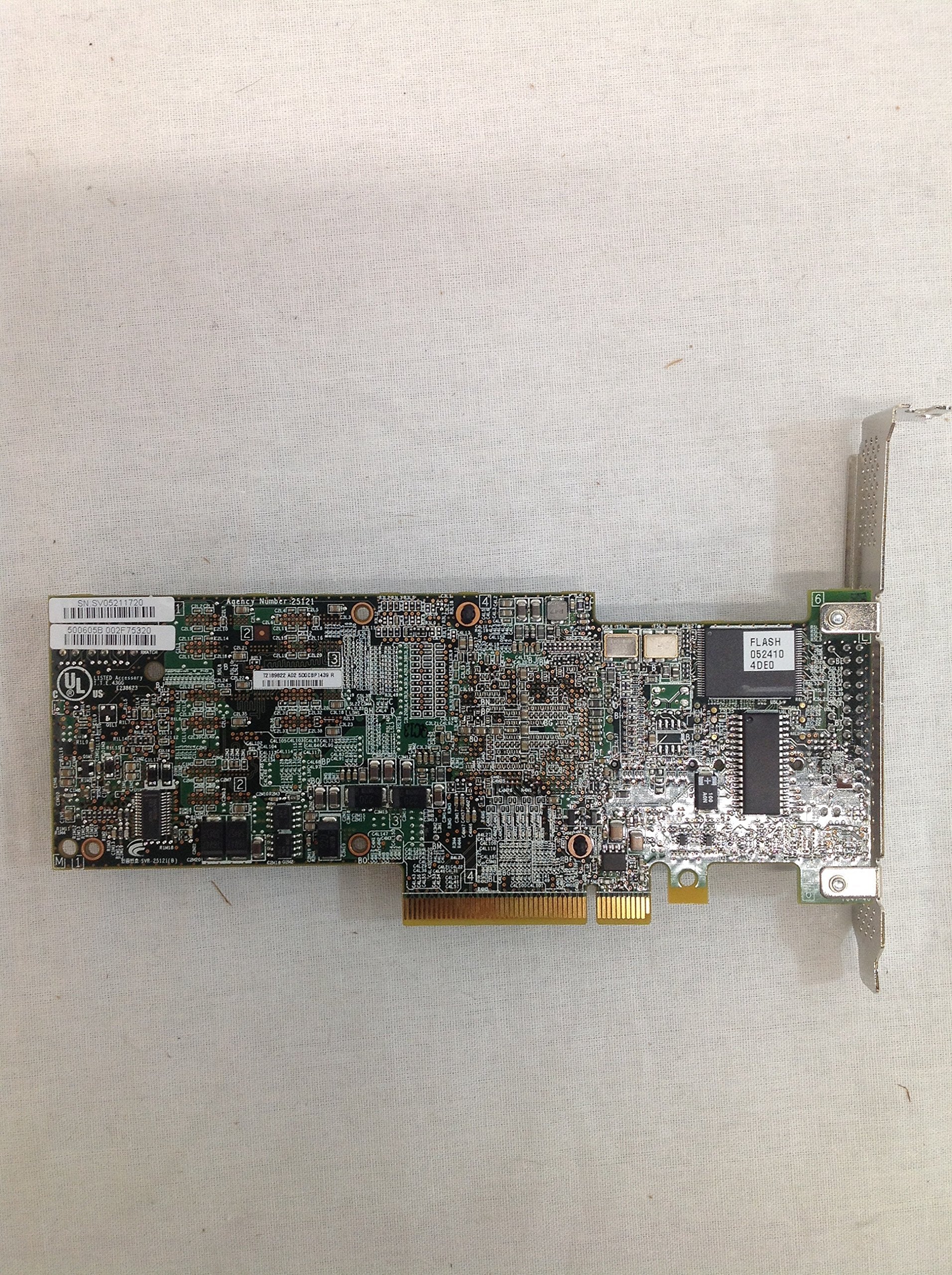 LSI Logic L3-25121-61A 6GB/S SATA+SAS RAID Controller Card Used - Pamper Inn