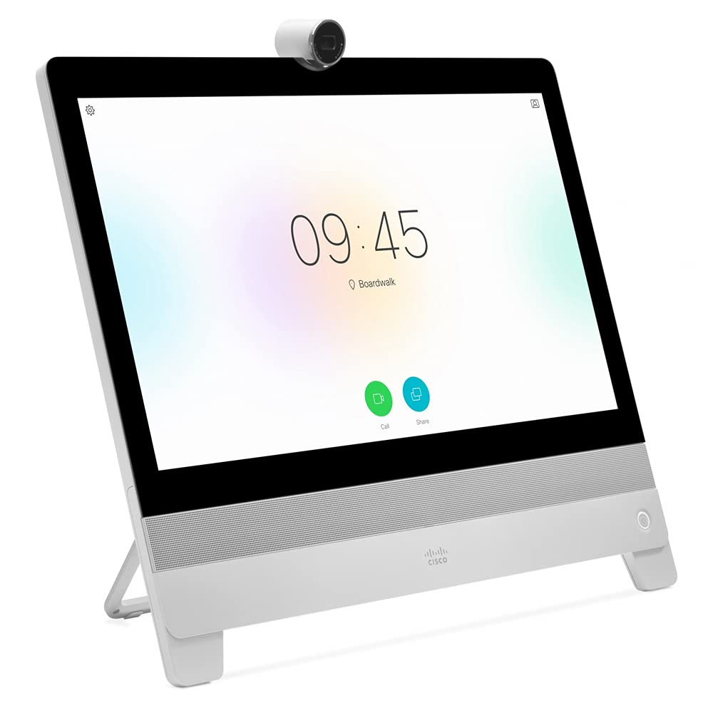 Cisco DX80 CP-DX80-K9= 23-inch 1080p Touchscreen Desktop Collaboration Experience (Video Conferencing, VoIP Phone, Requires Existing Cisco UCM License, Android OS)