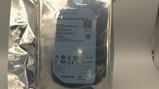 Seagate Exos 7E8 4TB Enterprise HDD 3.5 Inch SATA 6Gb/s 7200 RPM 128MB Cache (ST4000NM0115) Zero Hours