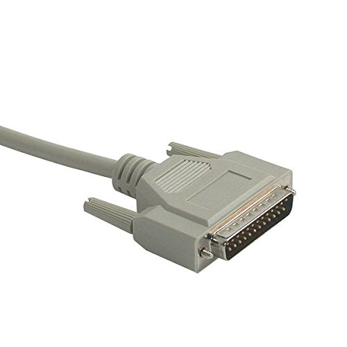 02798 DB25 Male to Centronics 36 Male Parallel Printer Cable, Beige (6 Feet, 1.82 Meters)