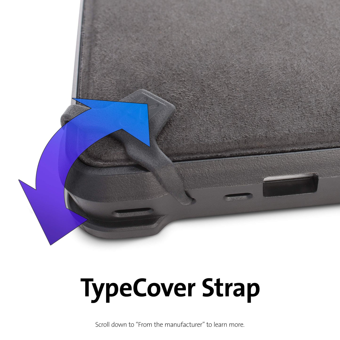 Kensington Microsoft Surface Pro Rugged Case for Surface Pro 6, 5 (2017) and 4 - BlackBelt 2nd Degree Rugged Case (K97443WW) open box