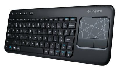 Logitech Wireless K400R 79 Key Slim Keyboard w/3.5" Touchpad & Nano Transceiver